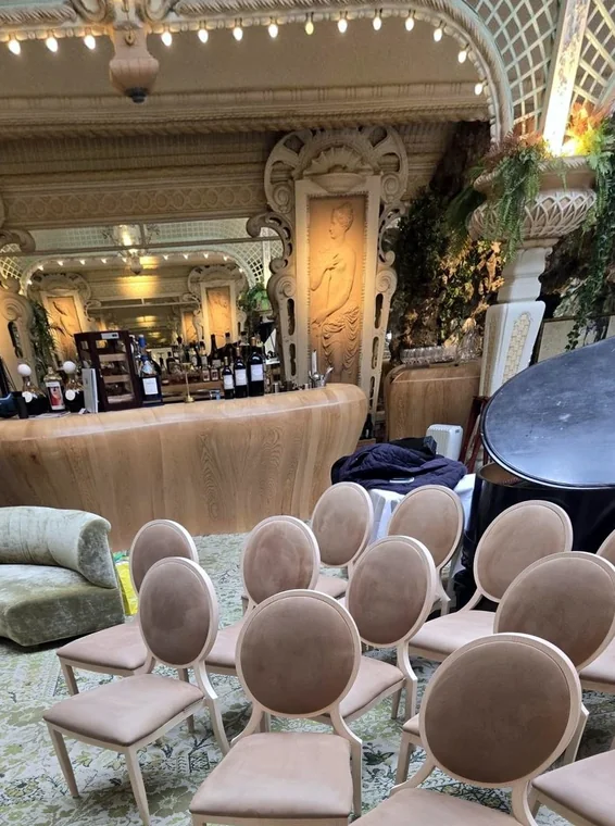 Salle du restaurant Le Chapon Fin