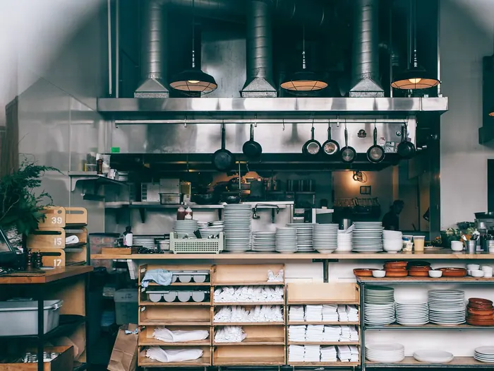 Cuisine professionnelle en inox